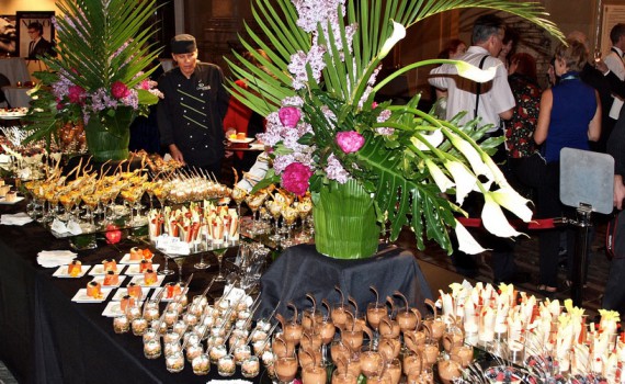 Buffet spread